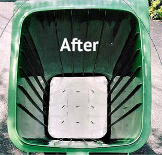 after bin cleaning